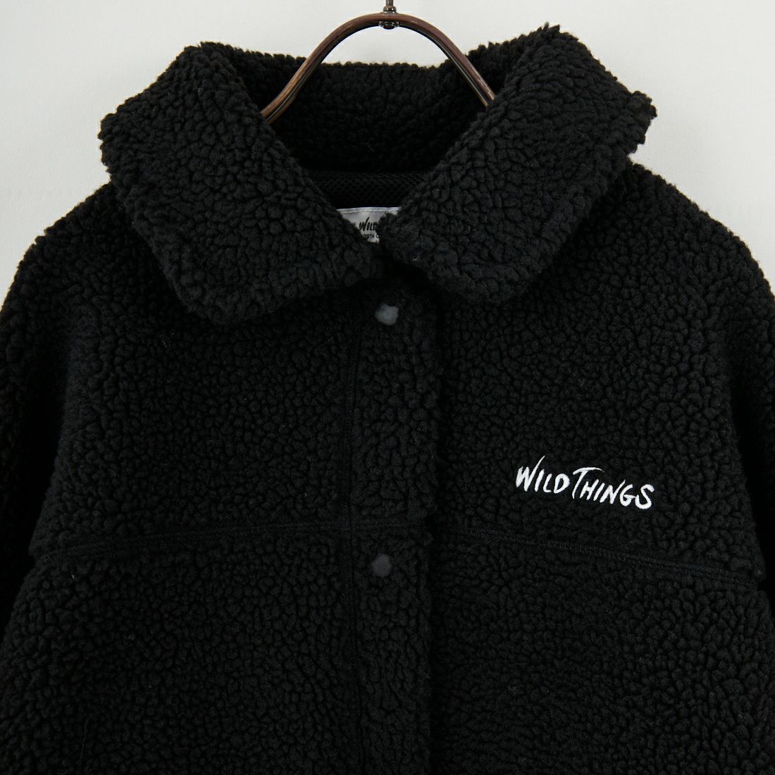 WILD THINGS [ワイルドシングス] ボアG-1ジャケット [WTL25113IS] BLACK