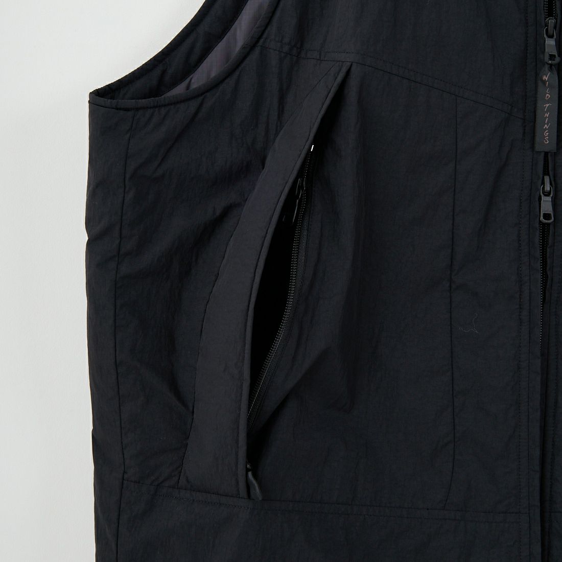 WILD THINGS [ワイルドシングス] モンスターベスト [WT25103SK] BLACK