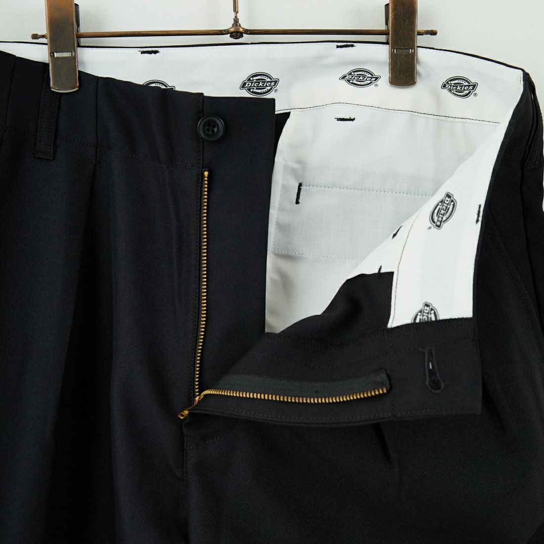 Extended By GORO NAKATSUGAWA (MIN-NANO) 5601 ツープリーツパンツ 80 ﾌﾞﾗｯｸ