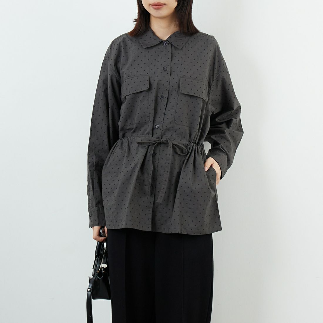 973M GY M.&&モデル身長：162cm 着用サイズ：2&&