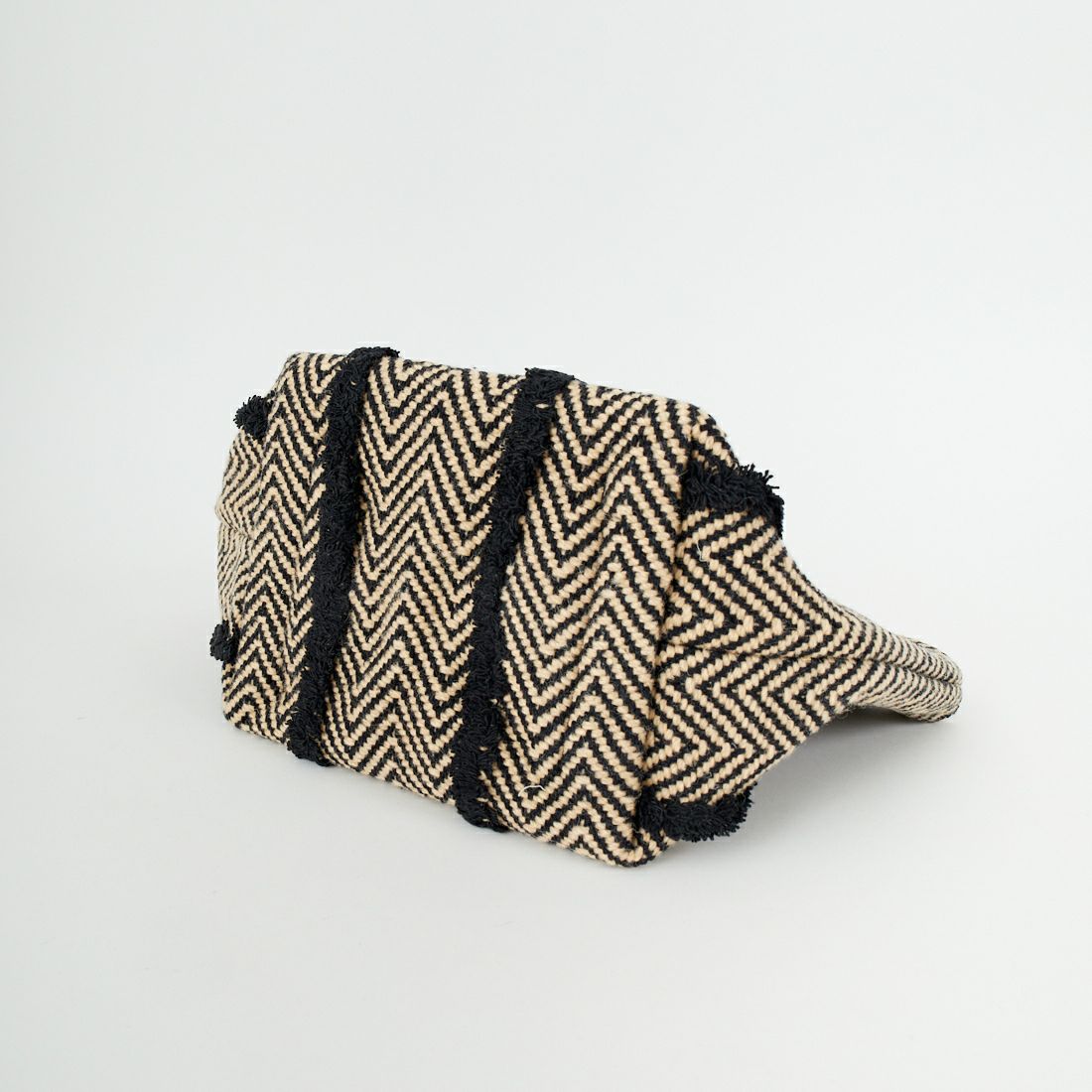 beej [ビージ] ウールウーブントートバッグ [25FW-PWMI-IT-008] BLACK