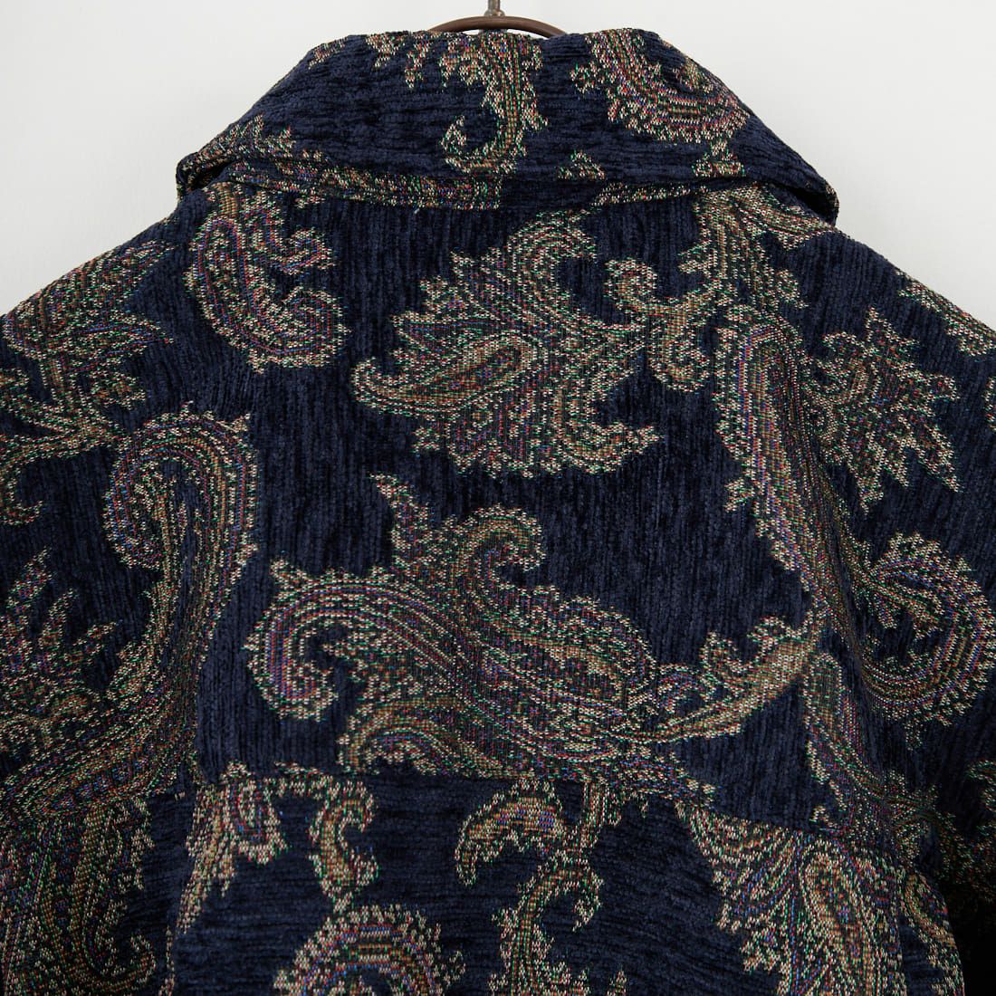 MANUAL ALPHABET [マニュアルアルファベット] ゴブラン ジップシャツジャケット [MA-J-421] NAVY