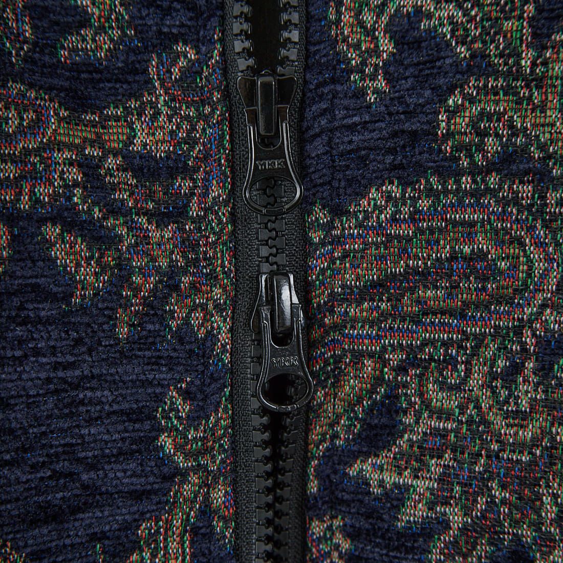 MANUAL ALPHABET [マニュアルアルファベット] ゴブラン ジップシャツジャケット [MA-J-421] NAVY