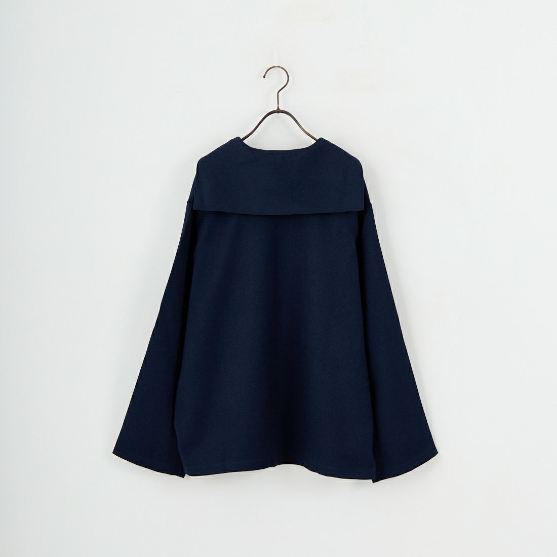 me. [ミードット] セーラーカラースモック [ME-25302] 278 N.NAVY