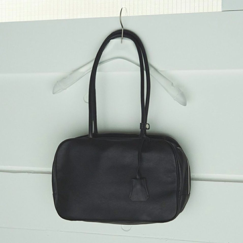 anuke [アンヌーク] エコレザーボストンバッグ [62521018] BLK