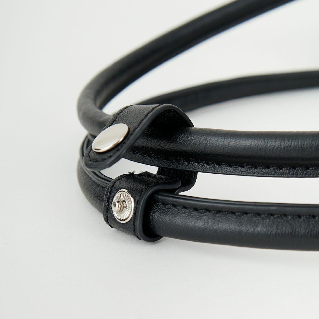 anuke [アンヌーク] エコレザーボストンバッグ [62521018] BLK