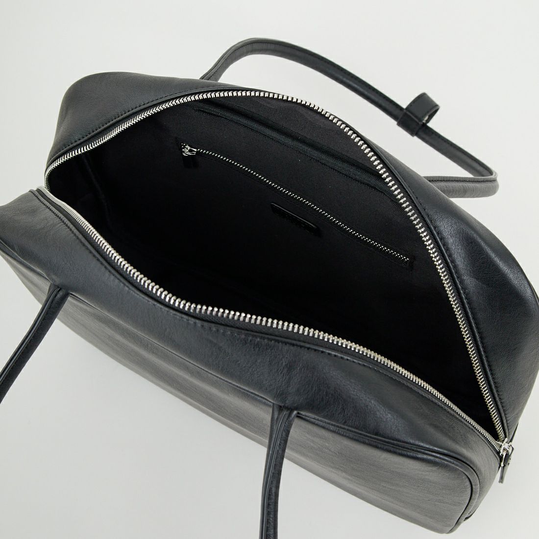 anuke [アンヌーク] エコレザーボストンバッグ [62521018] BLK