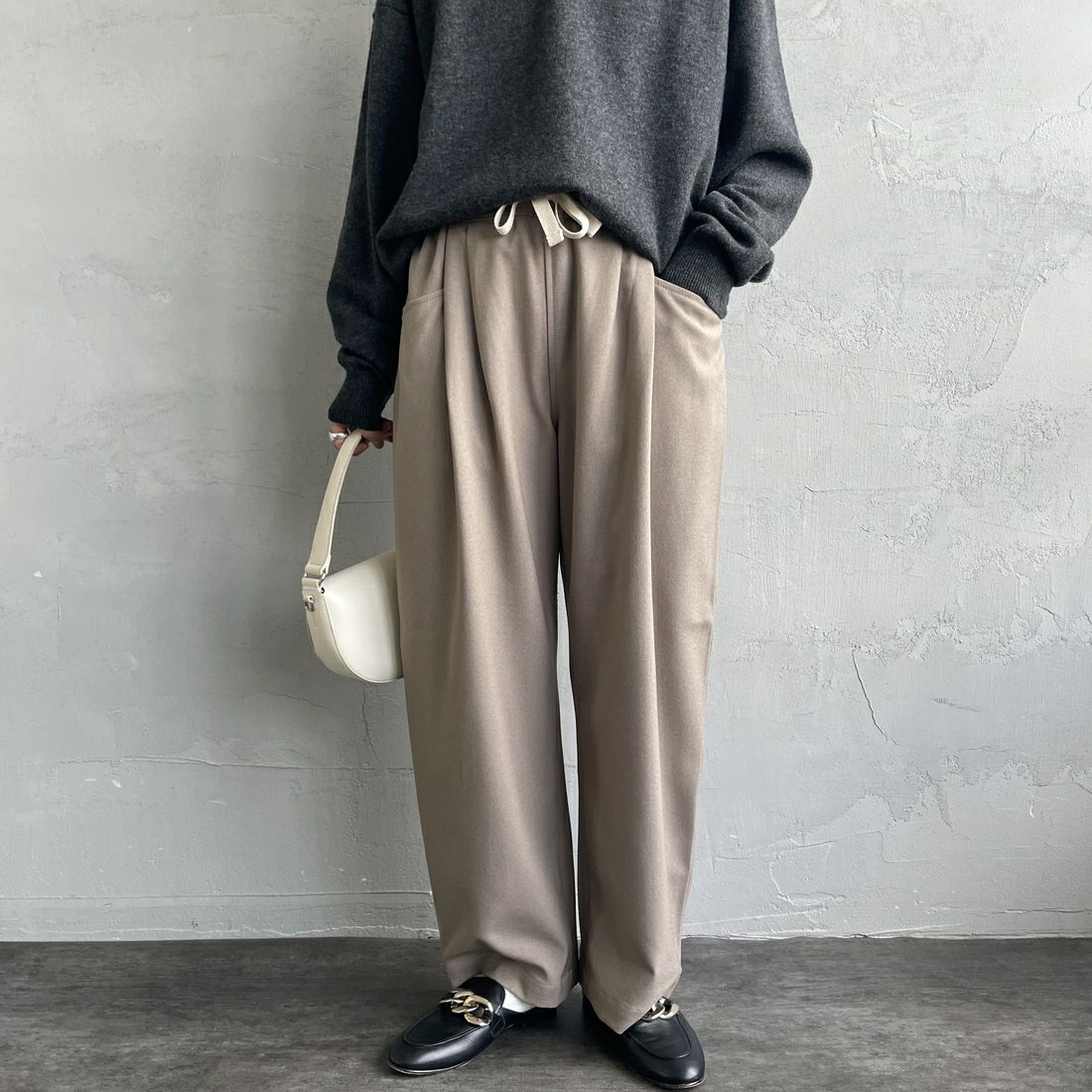 TAUPE&&モデル身長：158cm 着用サイズ：36&&