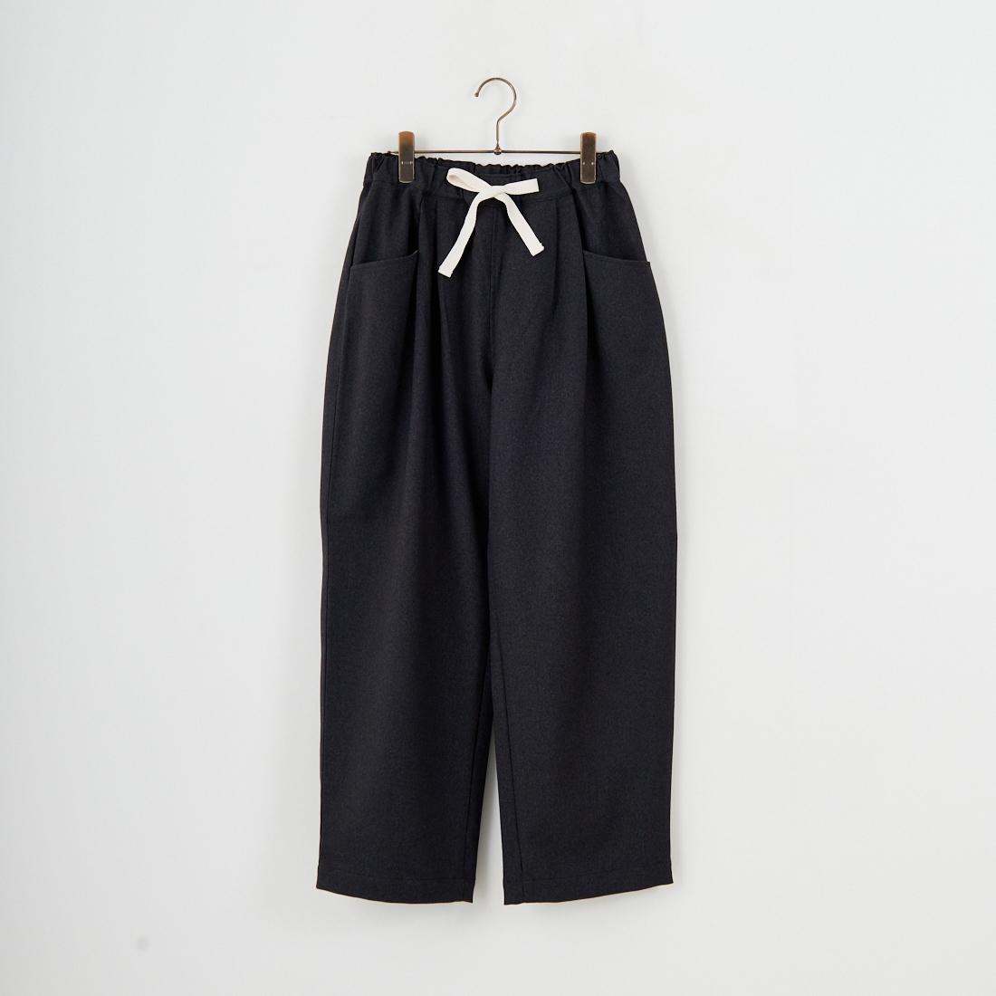 DANTON [ダントン] タックパンツ [DT-E0274FLP] DK.GRN GRY