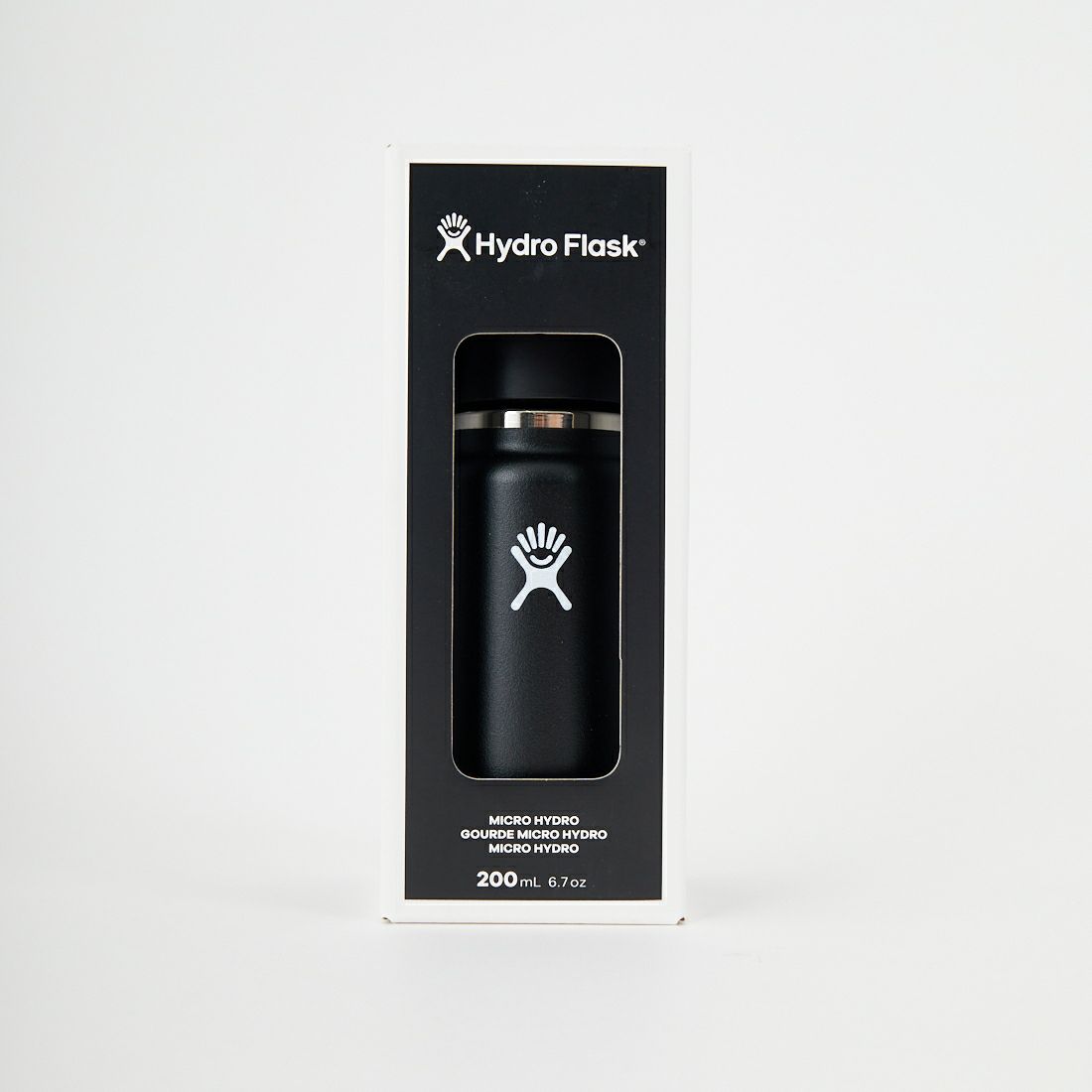 Hydro Flask [ハイドロフラスク] マイクロハイドロ 200ml [890201] 032 BLACK