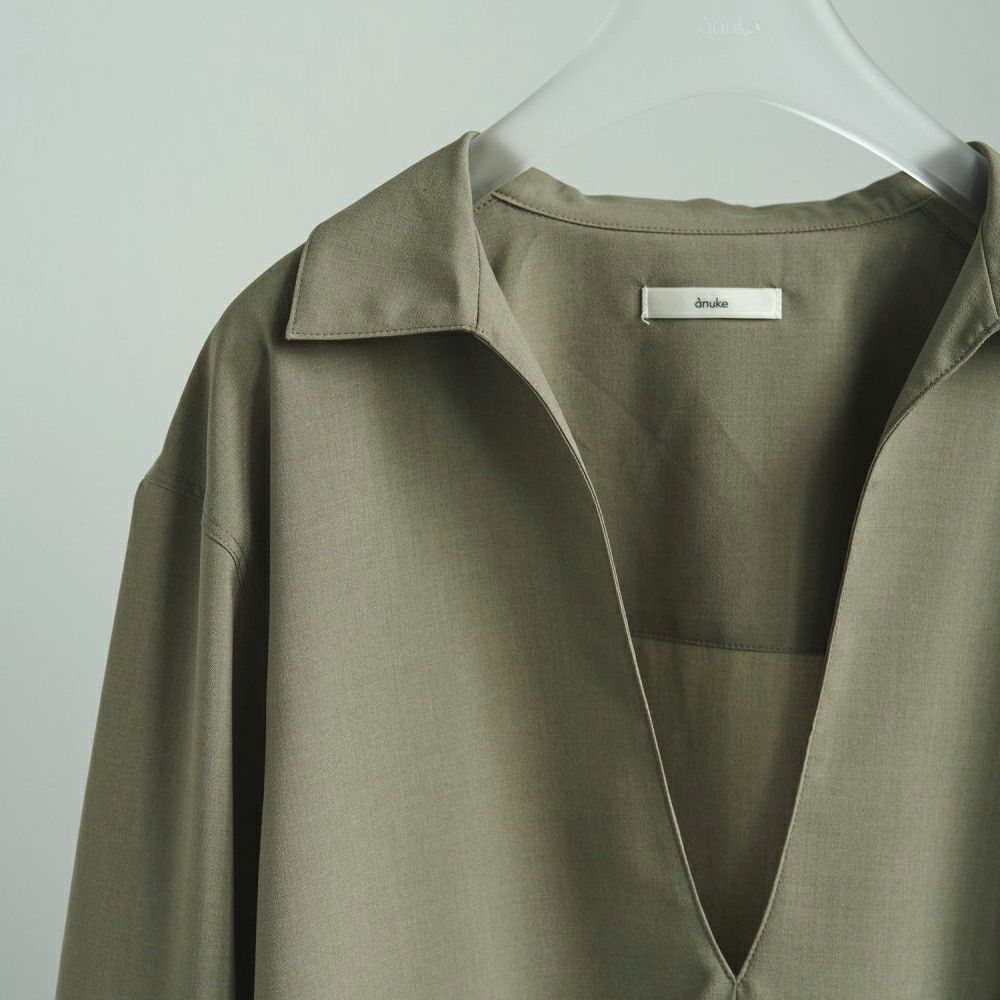 anuke [アンヌーク] ディープスキッパーシャツ [62520412] OLV