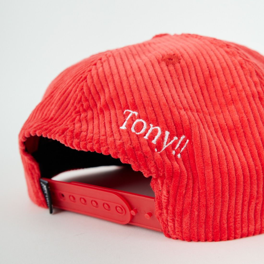 Tony Taizsun [トニータイズサン] STARTER コーデュロイキャップ [25FW-013] RED