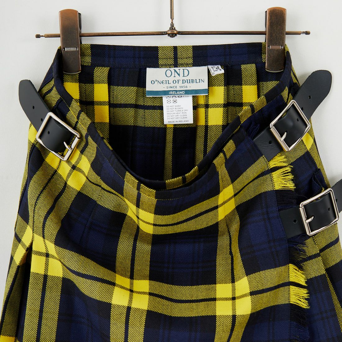 O'NEIL OF DUBLIN [オニールオブダブリン] ウールロングキルトスカート [12491] INISHBIGGL