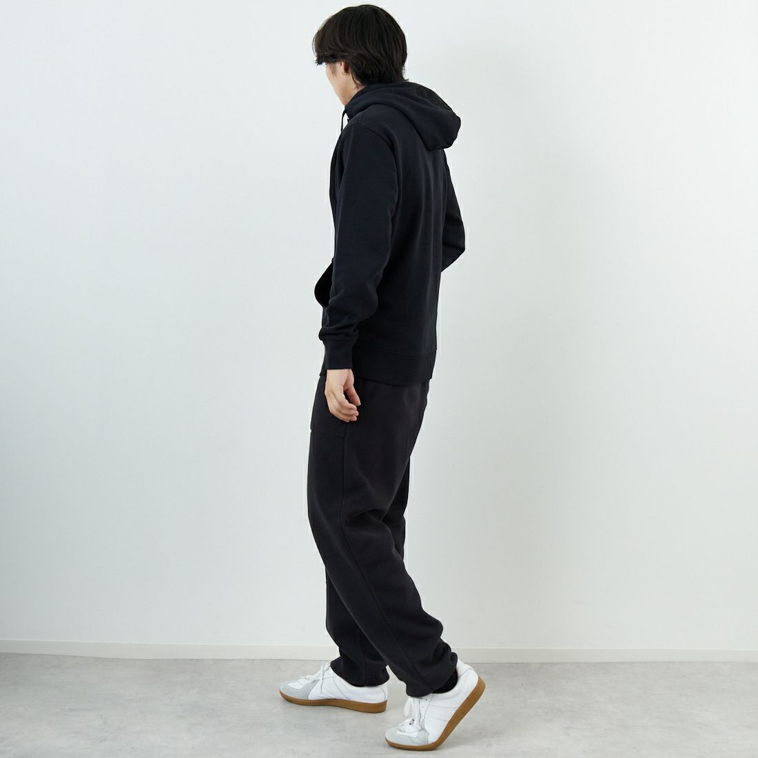 THE NORTH FACE [ザ ノースフェイス] フィールドフリースパンツ [NB82534] K &&モデル身長：179cm 着用サイズ：L&&