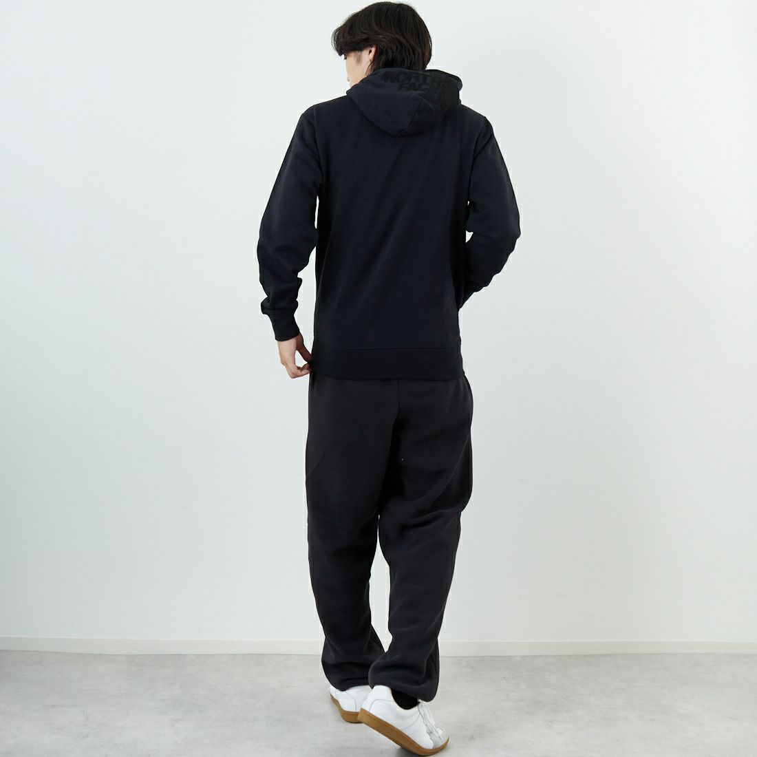 THE NORTH FACE [ザ ノースフェイス] フィールドフリースパンツ [NB82534] K &&モデル身長：179cm 着用サイズ：L&&