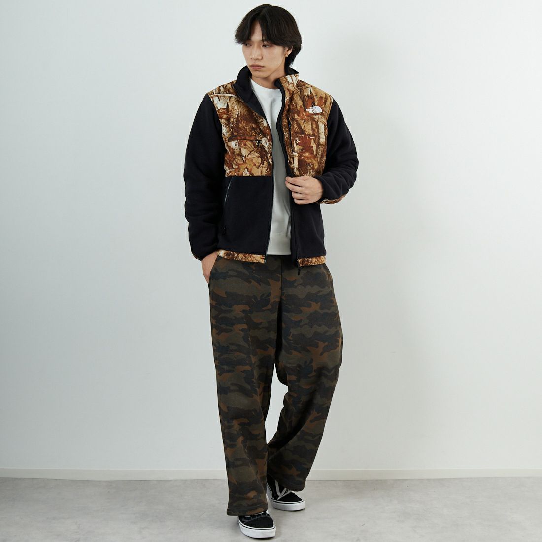 THE NORTH FACE [ザ ノースフェイス] ノベルティーデナリジャケット [NA72451] FF &&モデル身長：179cm 着用サイズ：M&&