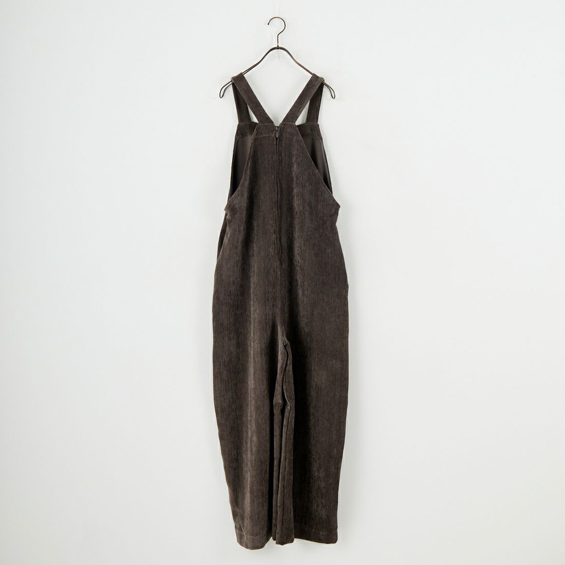 CLOCHE [クロシェ] ヘリンボーン2WAYサロペット [55286559] ﾁｬｺｰﾙ