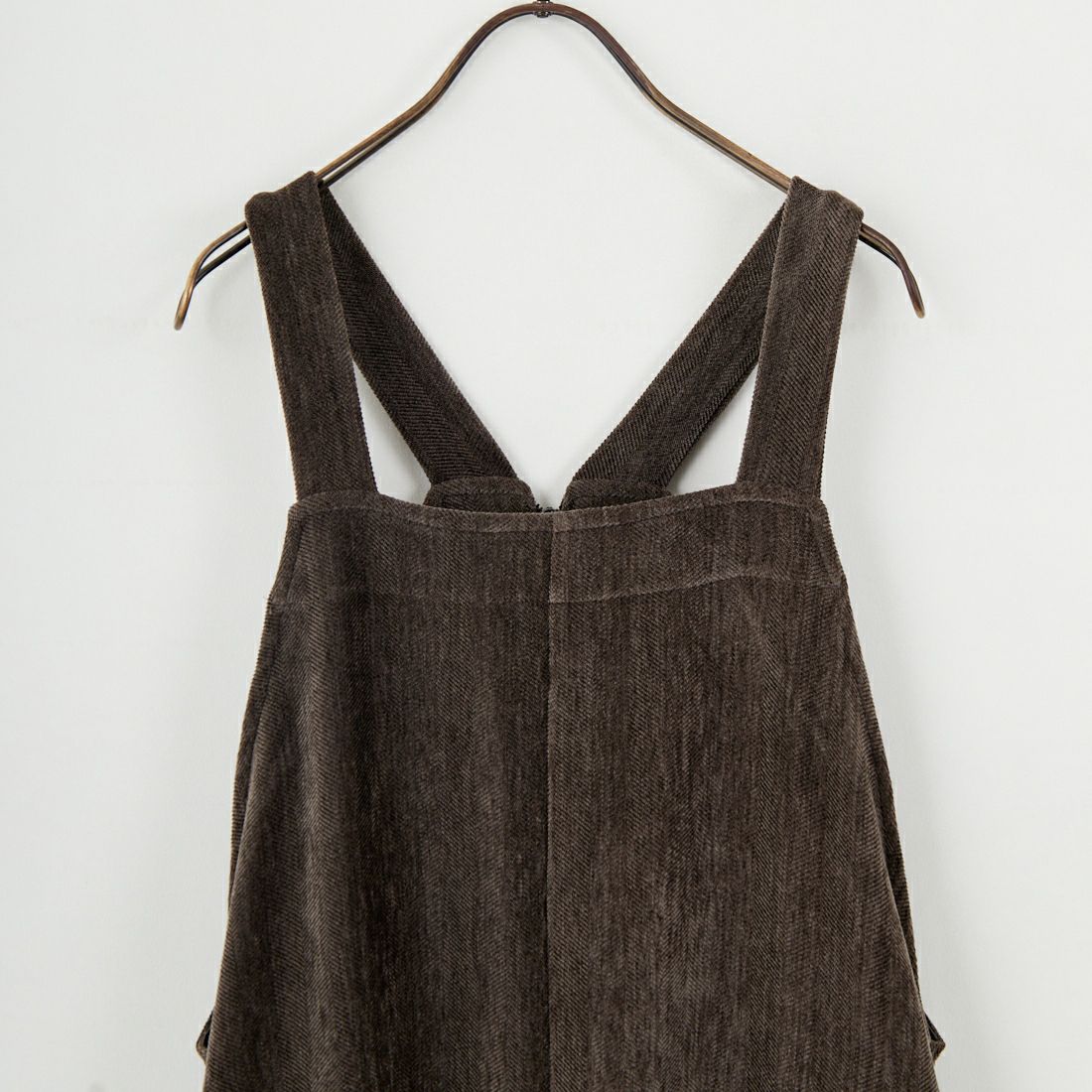 CLOCHE [クロシェ] ヘリンボーン2WAYサロペット [55286559] ﾁｬｺｰﾙ