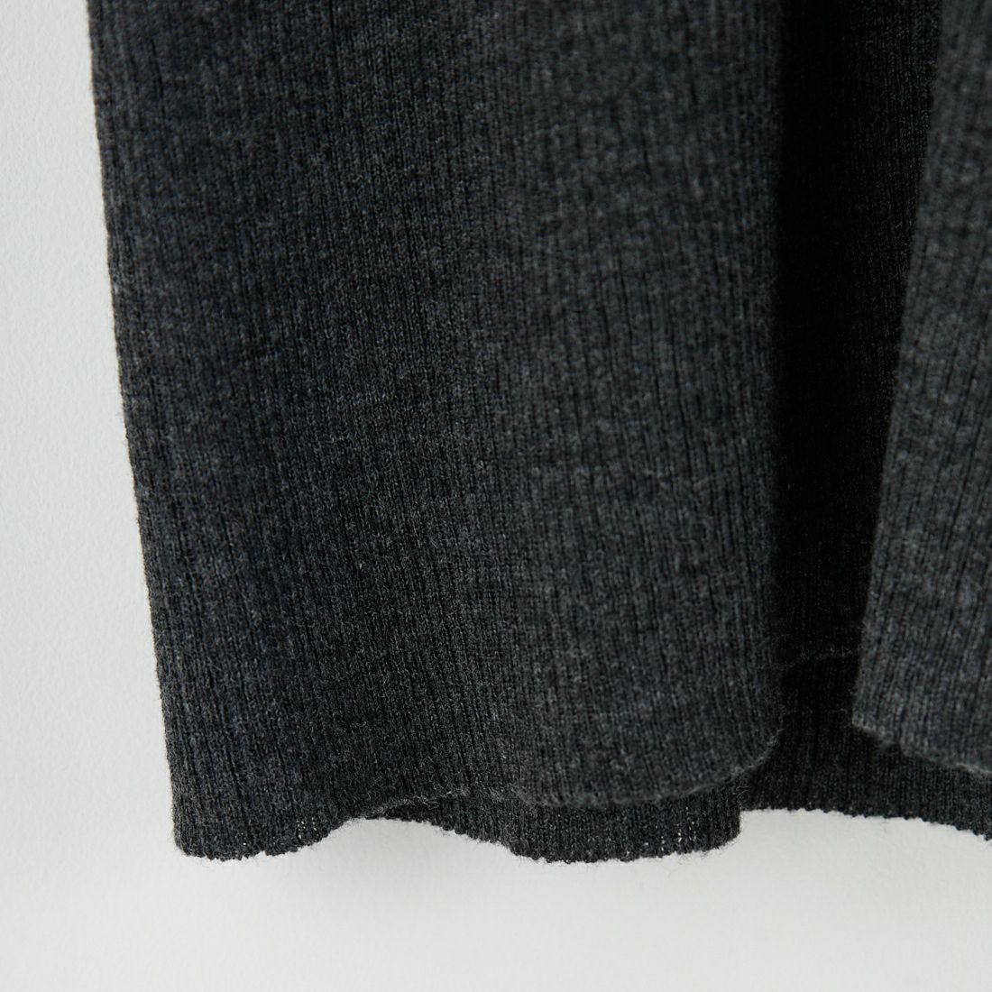 USINE [ユジーヌ] リブニットカーディガン [11256842] ﾁｬｺｰﾙ