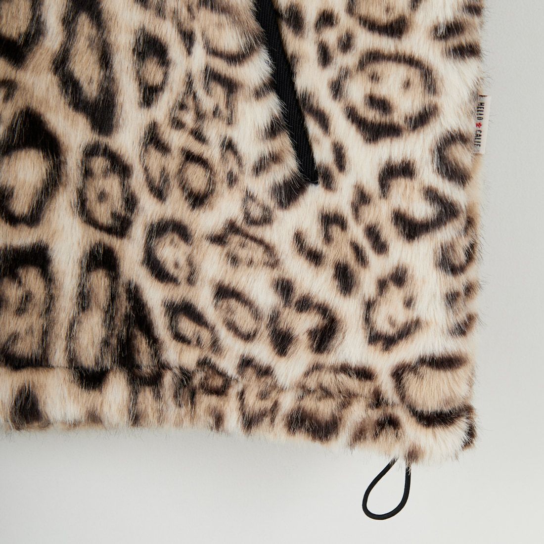 HELLO CALIF [ハローカリフ] ファーボンバーコーチジャケット [HC-254-057] LEOPARD