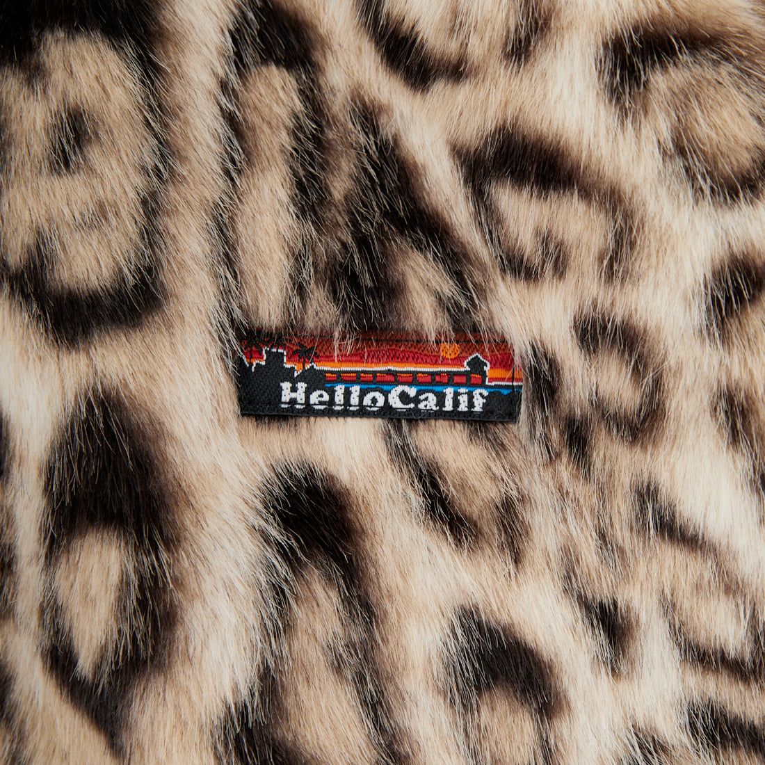 HELLO CALIF [ハローカリフ] ファーボンバーコーチジャケット [HC-254-057] LEOPARD