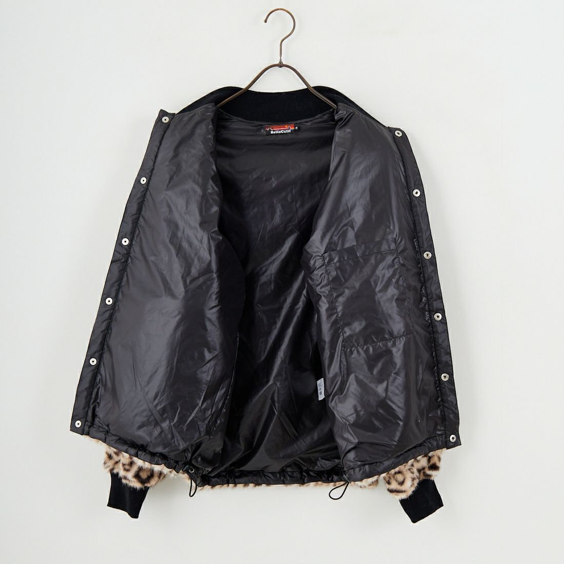 HELLO CALIF [ハローカリフ] ファーボンバーコーチジャケット [HC-254-057] LEOPARD
