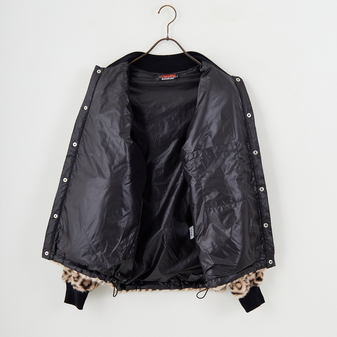 HELLO CALIF [ハローカリフ] ファーボンバーコーチジャケット [HC-254-057] LEOPARD