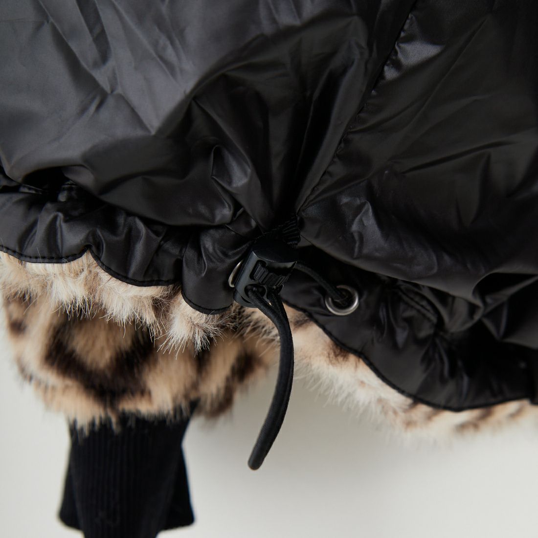 HELLO CALIF [ハローカリフ] ファーボンバーコーチジャケット [HC-254-057] LEOPARD