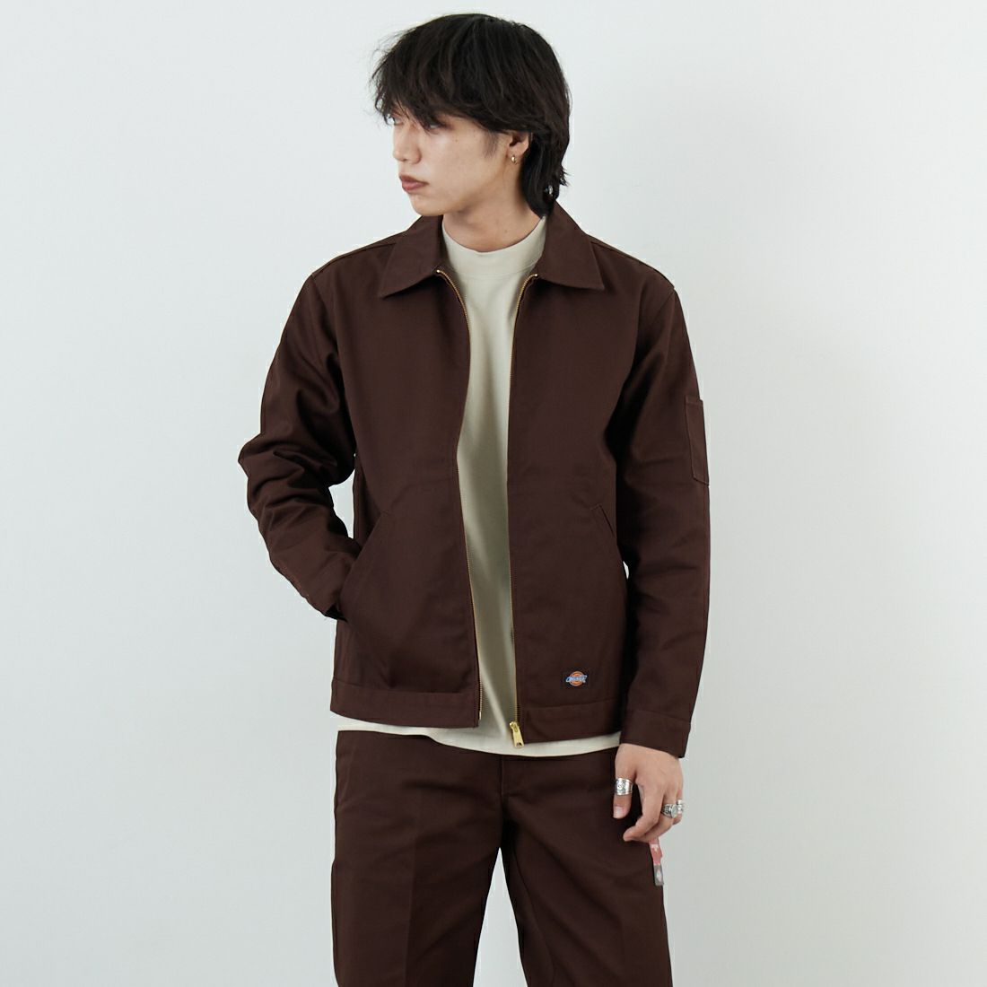 71 Dﾌﾞﾗｳﾝ&&モデル身長：179cm 着用サイズ：M&&