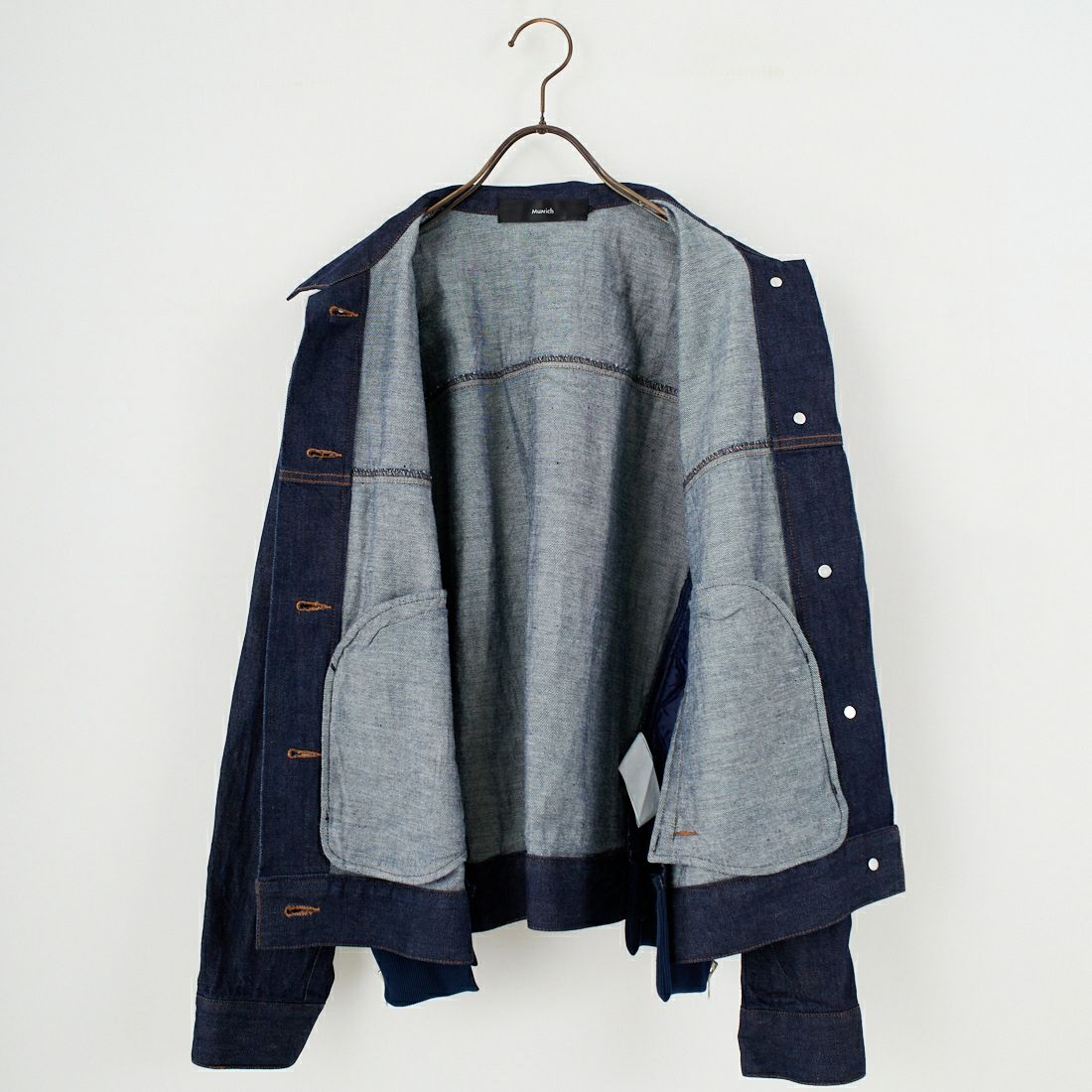 Munich [ミューニック] 8ozデニムトラッカージャケット [MN252B31] 026 INDIGO