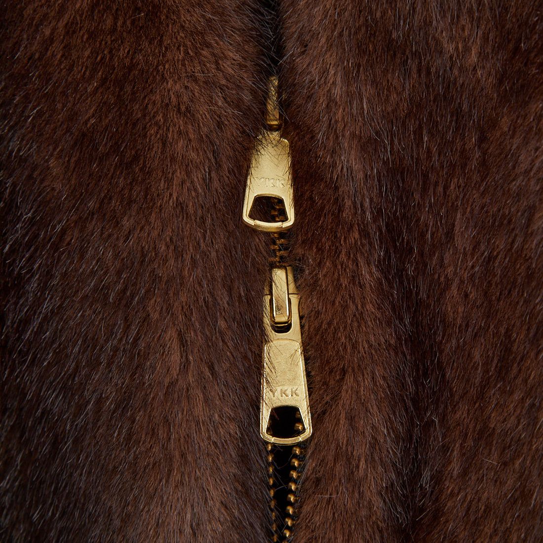 CLOCHE [クロシェ] ミンクファーライクベスト [55284507] ﾌﾞﾗｳﾝ