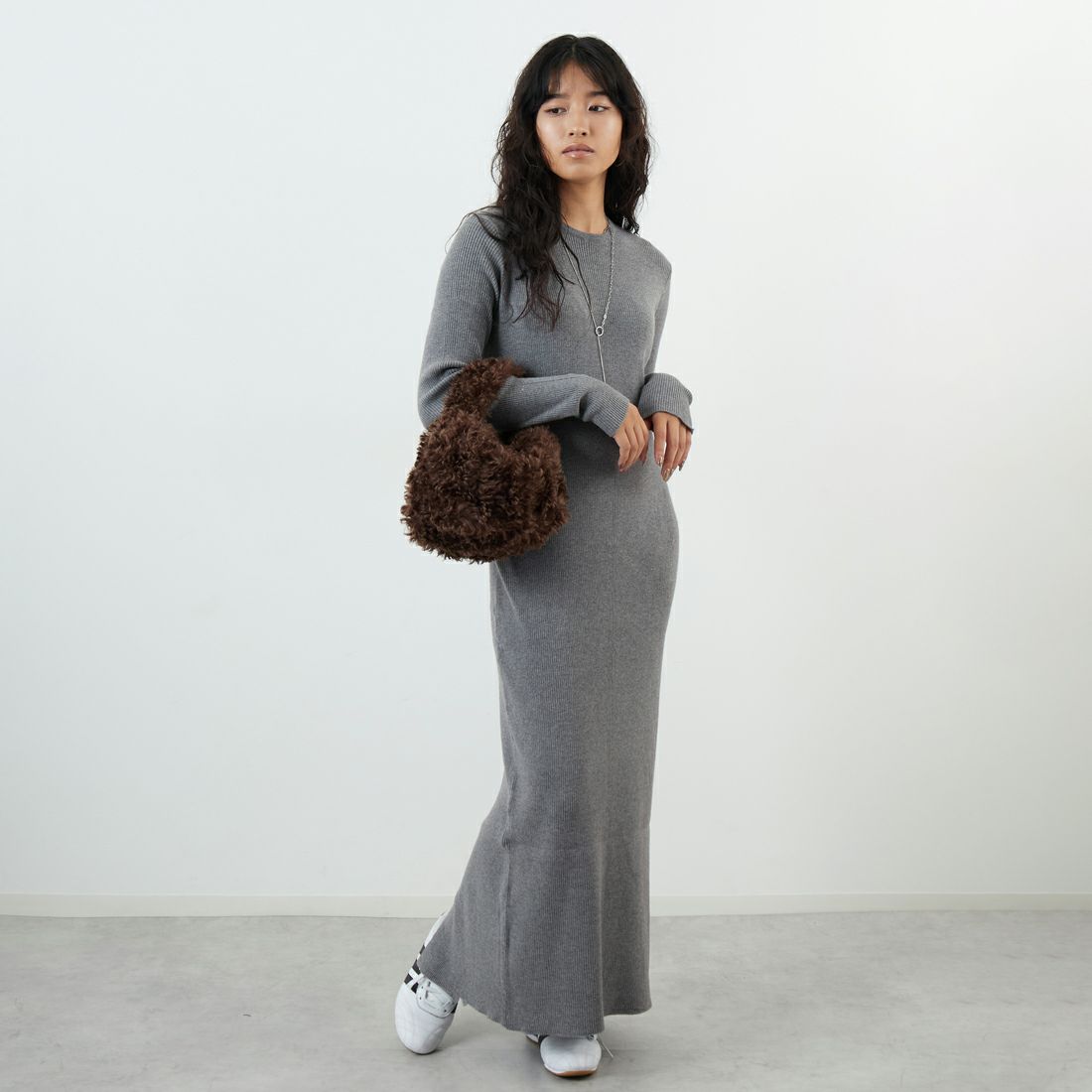 USINE [ユジーヌ] リブニットワンピース [11256853]｜ジーンズ