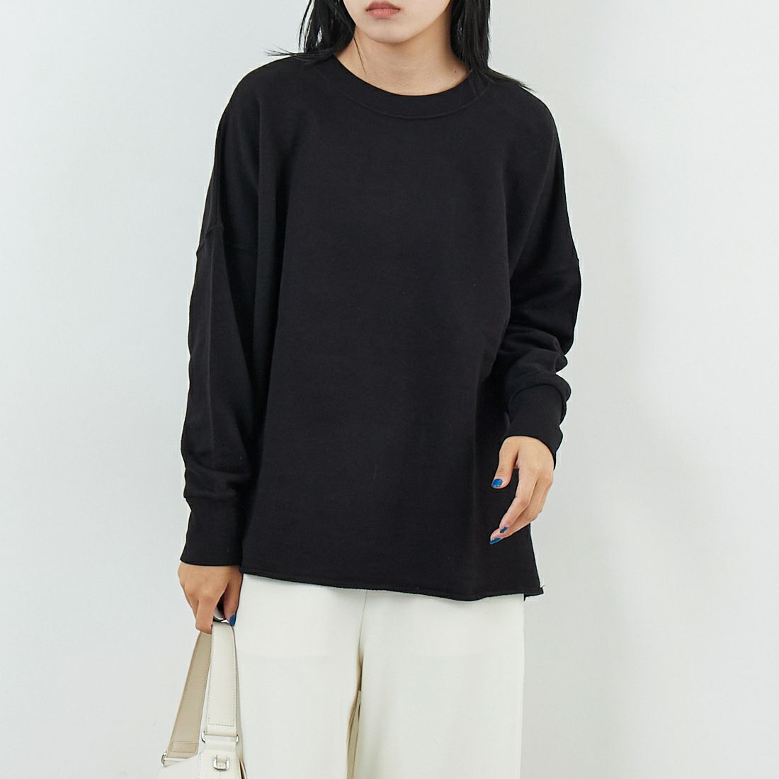 BLACK&&モデル身長：167cm 着用サイズ：S&&