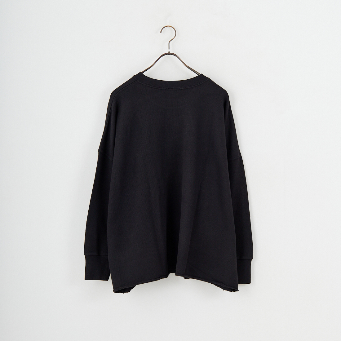 SCREEN STARS [スクリーンスターズ] 変形裏毛スウェットプルオーバー [2523-452IN-JF] BLACK