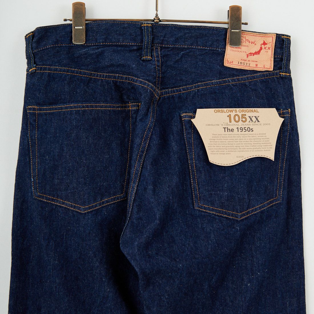 orSlow [オアスロウ] 105XX THE 1950S セルビッジデニムパンツ [01-1050XX] 81 ONEWASH