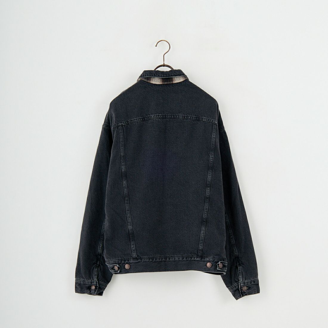 orSlow [オアスロウ] フランネルチェックライニング デニムジャケット