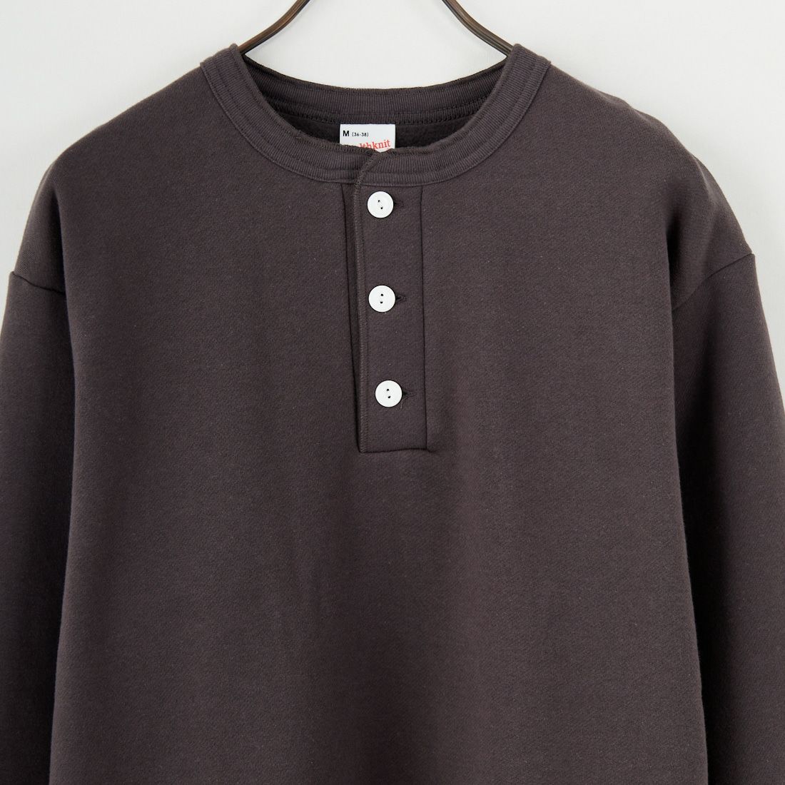 Health knit [ヘルスニット] クラシックヘンリーネックスウェット [54005] FADE BLACK