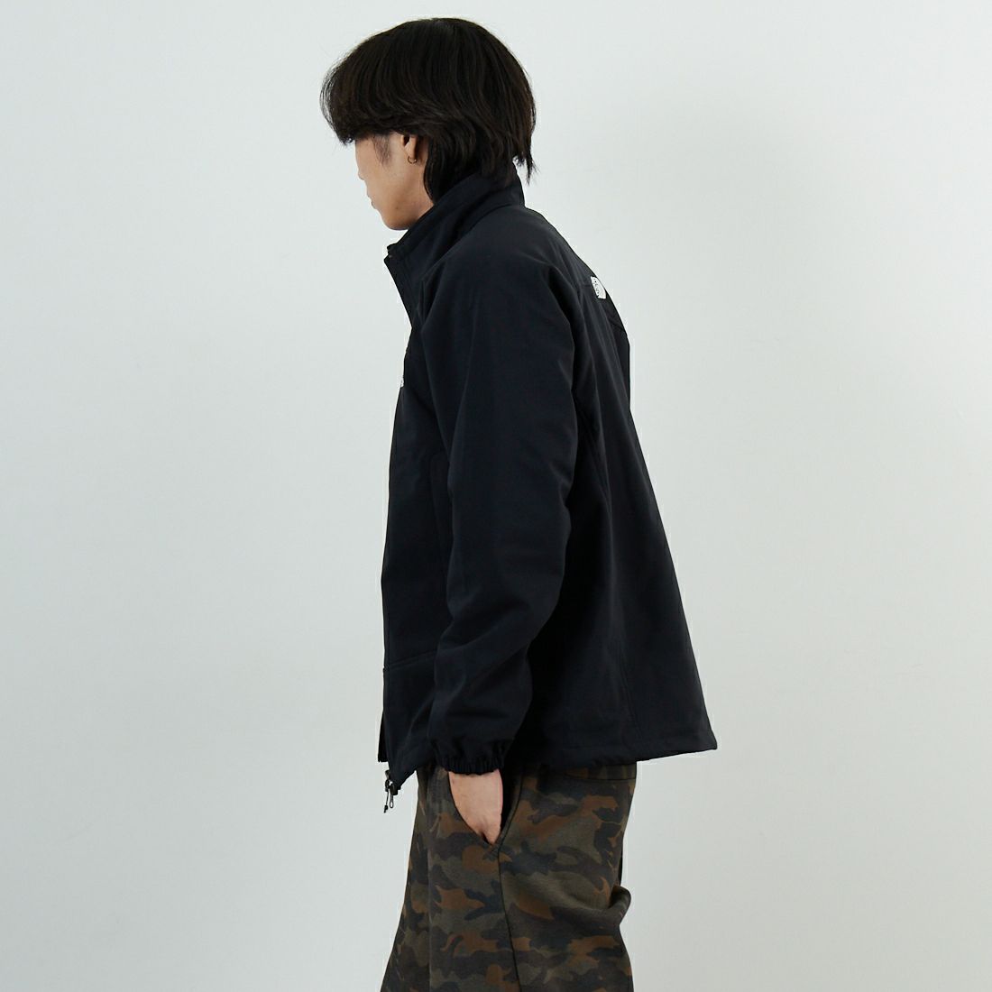 THE NORTH FACE [ザ ノースフェイス] アドバンスドジャケット [NP72550] K &&モデル身長：179cm 着用サイズ：M&&