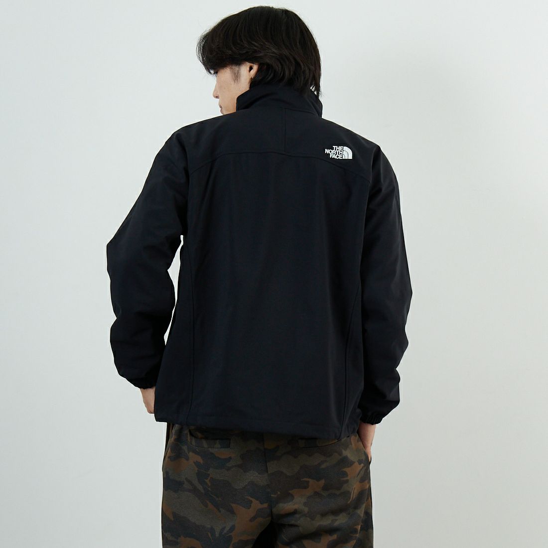 THE NORTH FACE [ザ ノースフェイス] アドバンスドジャケット [NP72550] K &&モデル身長：179cm 着用サイズ：M&&