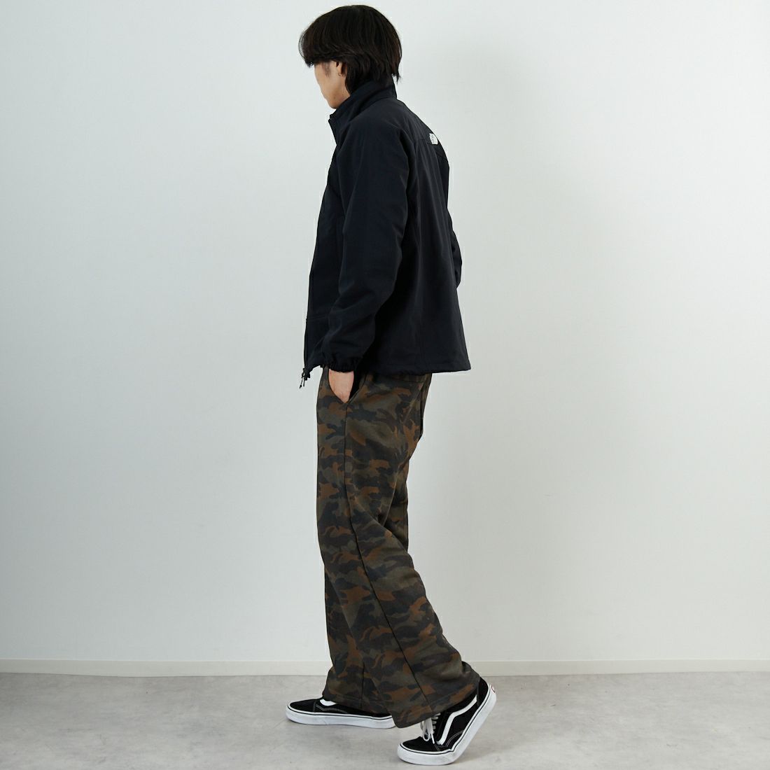 THE NORTH FACE [ザ ノースフェイス] アドバンスドジャケット [NP72550] K &&モデル身長：179cm 着用サイズ：M&&