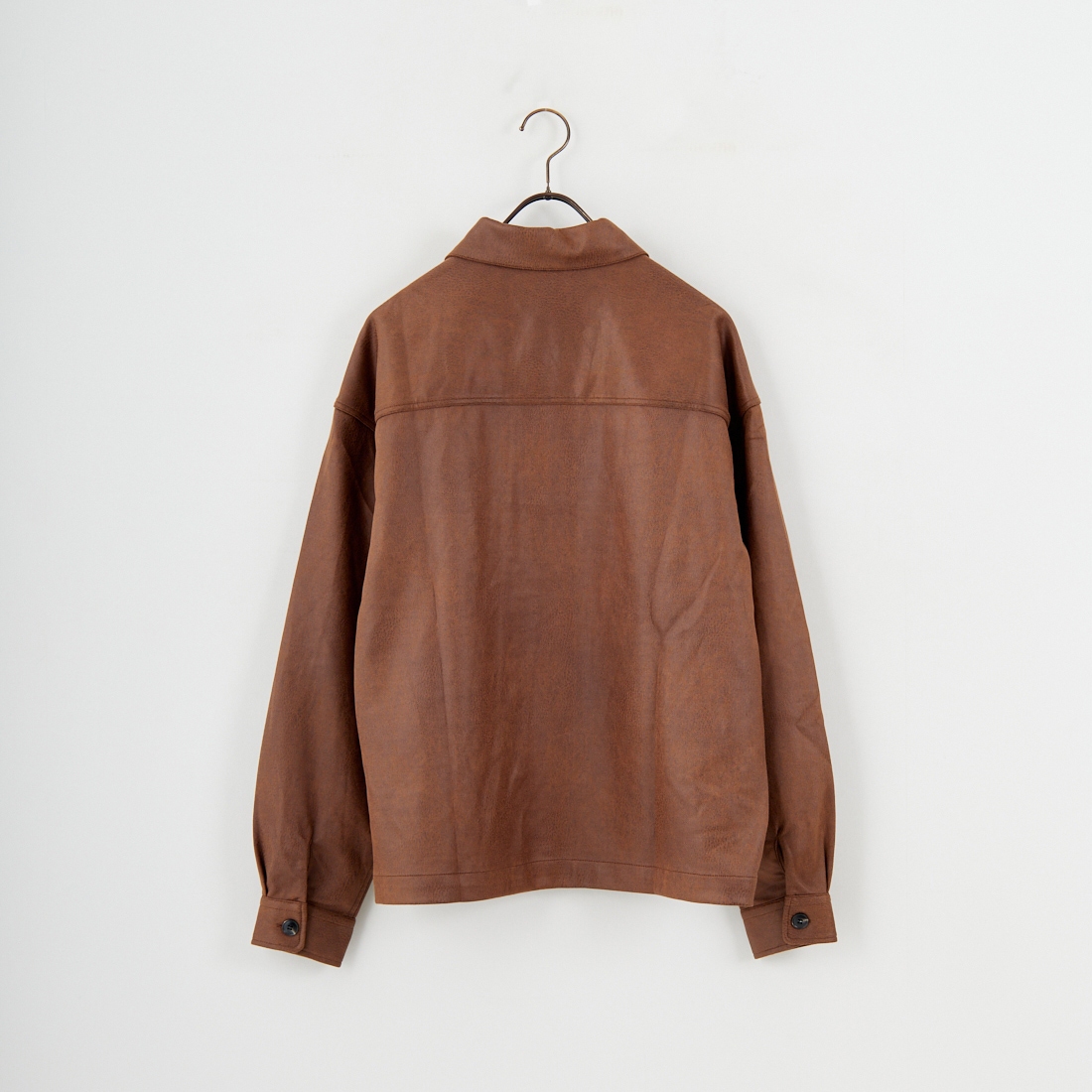 SLICK [スリック] シンセティックレザートラッカージャケット [5111047] 500 BROWN