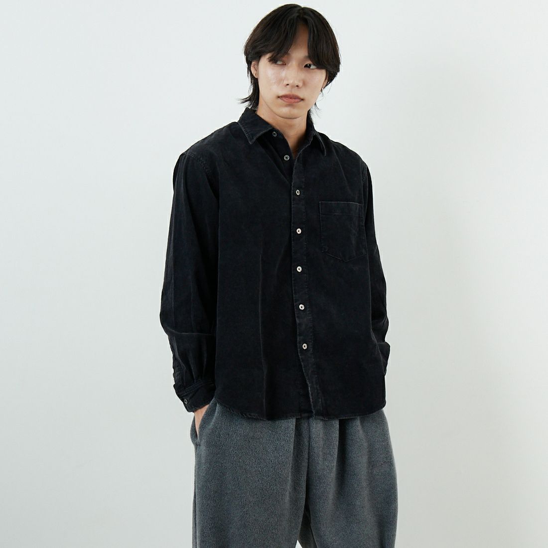 700 BLACK&&モデル身長：179cm 着用サイズ：1&&