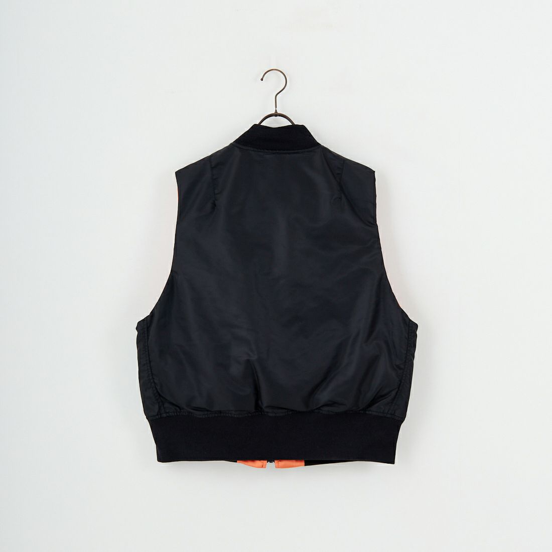 THRIFTY LOOK [スリフティールック] MA-1 刺繍ベスト [TL25F032] BLACK