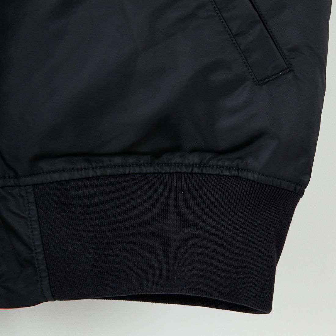 THRIFTY LOOK [スリフティールック] MA-1 刺繍ベスト [TL25F032] BLACK