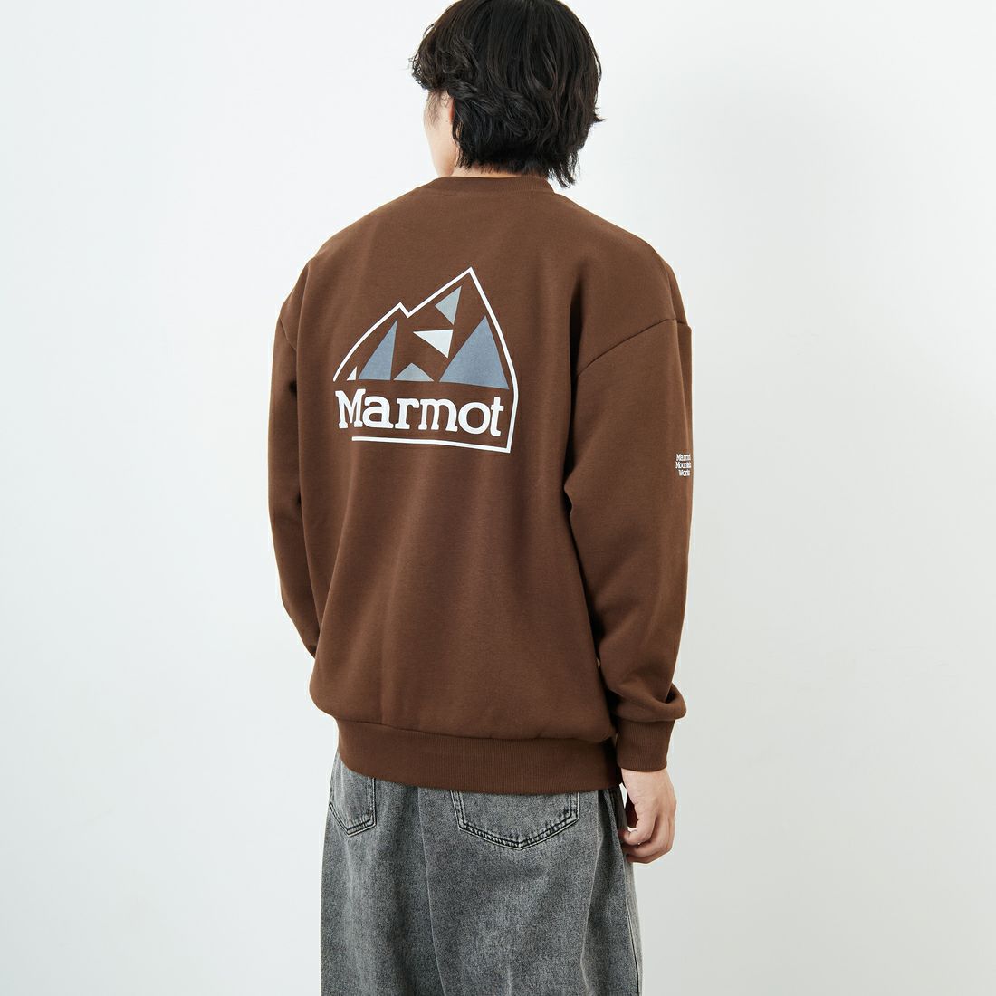 BROWN&&モデル身長：179cm 着用サイズ：L&&