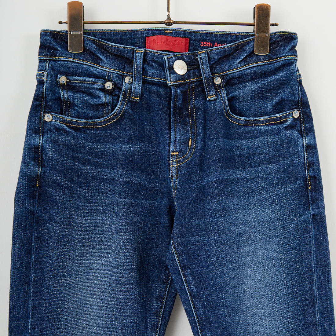 RED CARD TOKYO [レッドカード トーキョー] 35th Anniversary アンクルスリムテーパードデニム [26W30301DKU] A-DK USED