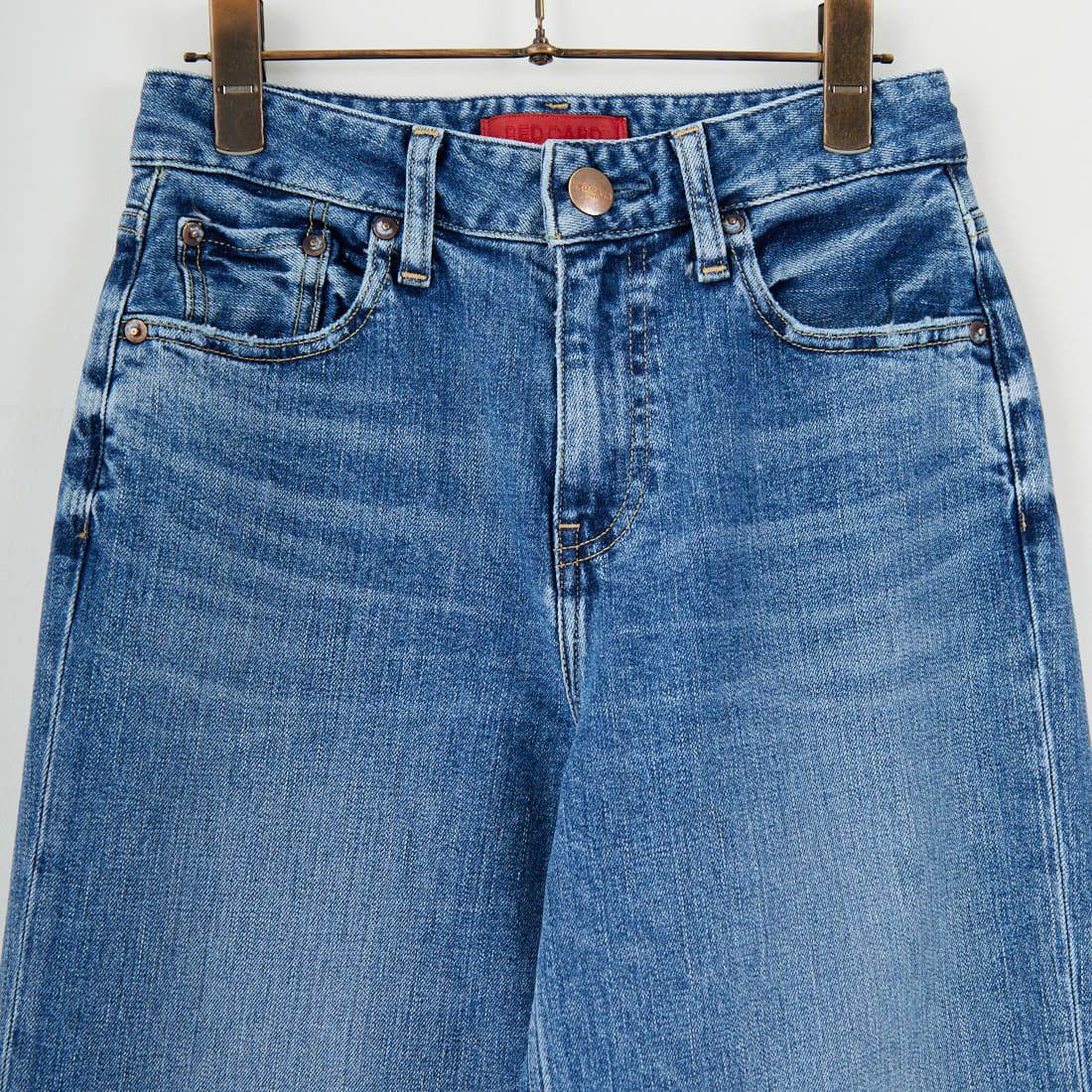 RED CARD TOKYO [レッドカード トーキョー] マーヴェリック ワイドフレアパンツ [12W11601SMD] A-STN MID