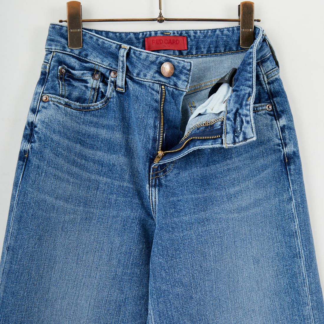 RED CARD TOKYO [レッドカード トーキョー] マーヴェリック ワイドフレアパンツ [12W11601SMD] A-STN MID