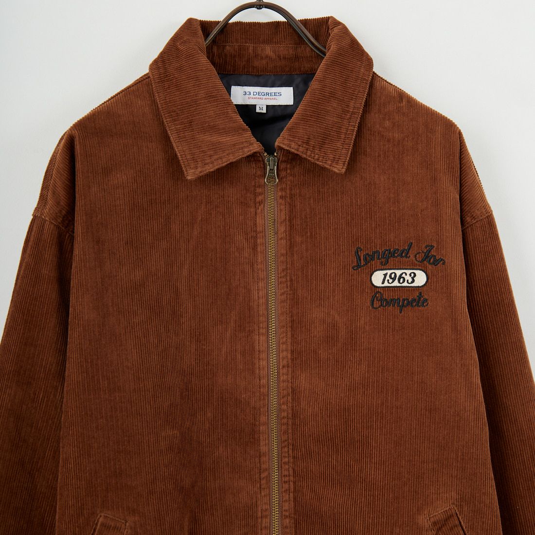 33Degrees [サーティスリーディグリーズ] 刺繍ベトジャン [TDR-254-060] 32 BRW