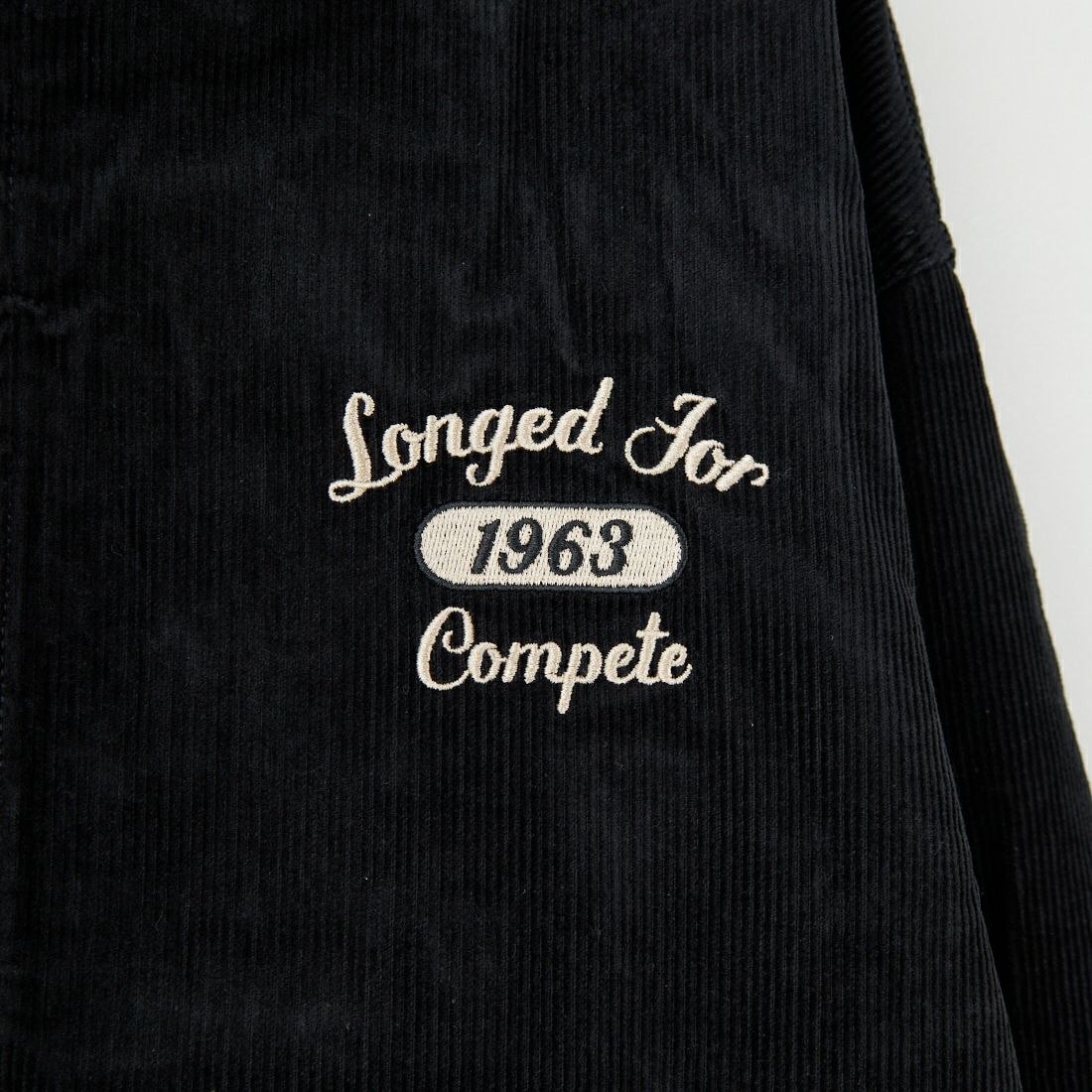 33Degrees [サーティスリーディグリーズ] 刺繍ベトジャン [TDR-254-060] 01 BLK